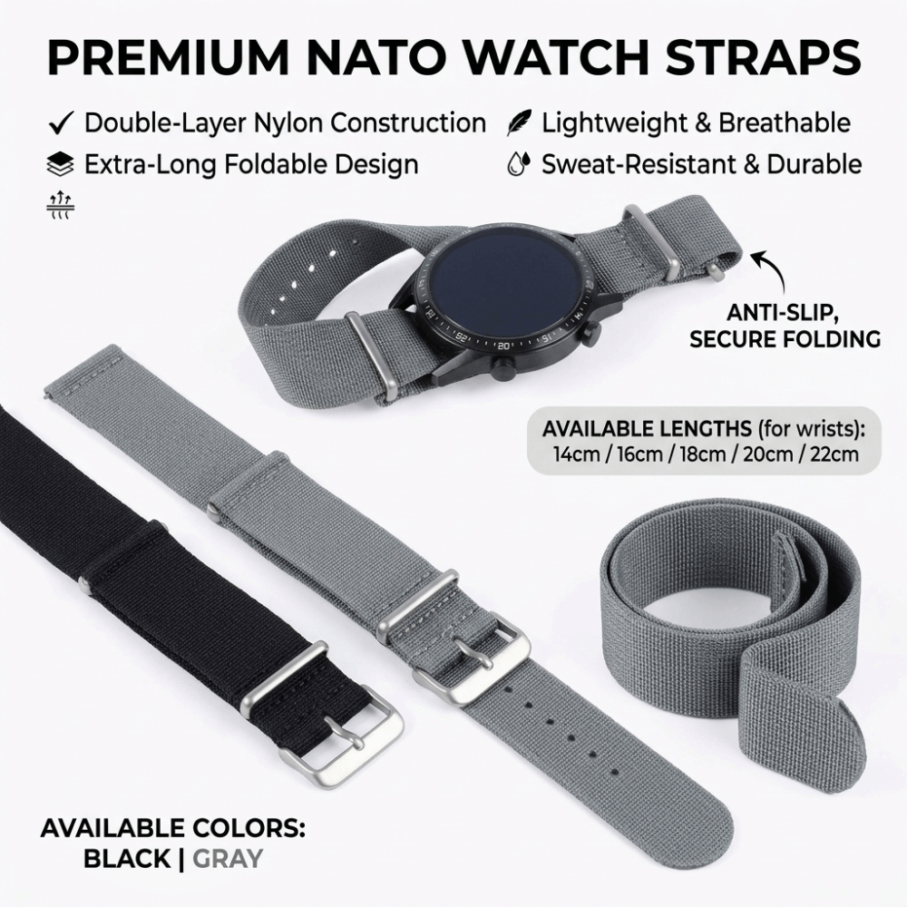 Nylon Nato Strap - 14/16/18/20/22 ミリメートル NATO 時計バンドブレスレットヴィンテージ NATO ストラップリストバンド時計アクセサリークイックリリースナイロン時計バンド屋外