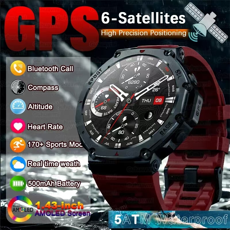 Smartwatch Face - ノースエッジ T-Rex ウルトラ GPS スマートウォッチ 5