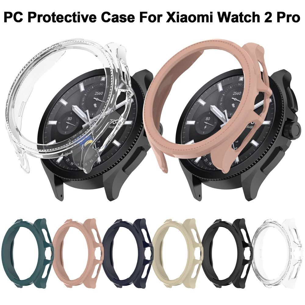 Smartwatch Icon - Xiaomi Watch 2 Pro用スクリーンプロテクター,ハードシェル付き,スマートウォッチアクセサリー,PCファッション