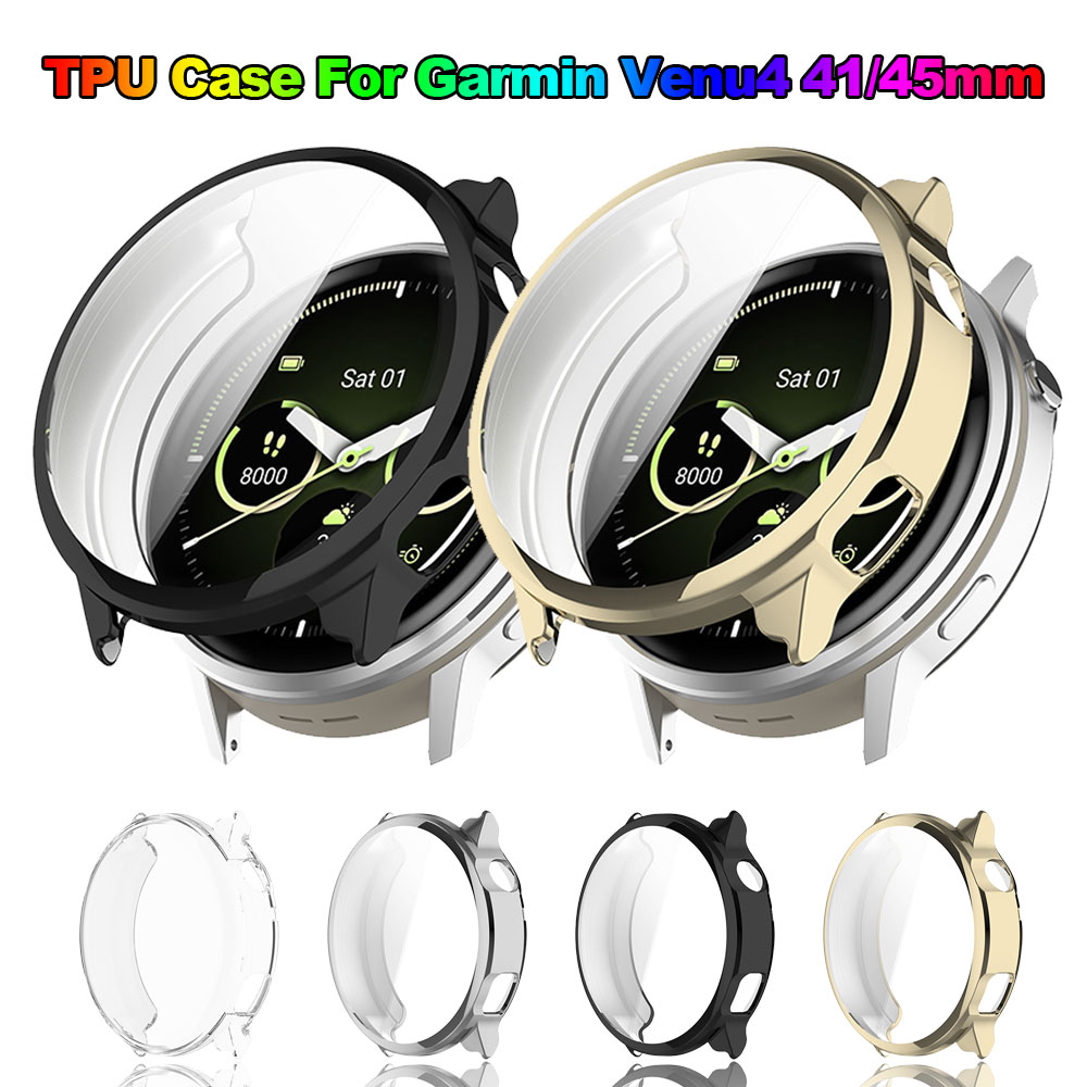 Smartwatch Icon - Garmin Venu 4 用ソフト TPU ケース
