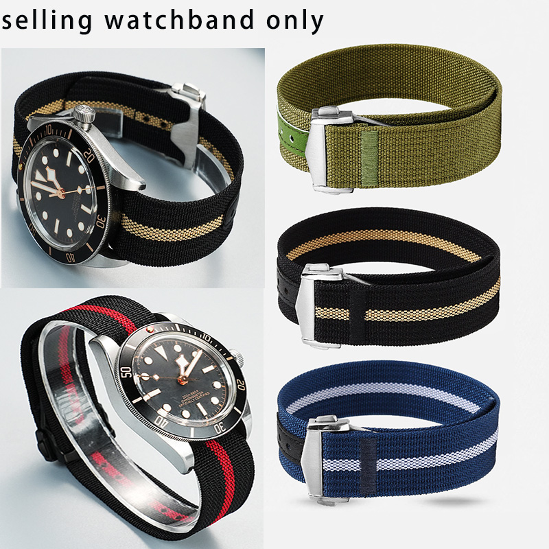 Nylon Nato Strap - 新しいデザイン統合キャンバス時計ストラップオメガハイマ 300/600/150 シリーズ Nato ナイロン時計バンド 20