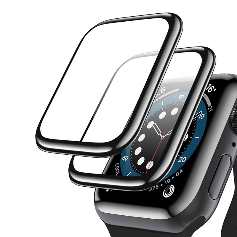 Smartwatch Case - ソフトガラス Apple Watch スクリーンプロテクター 44 ミリメートル