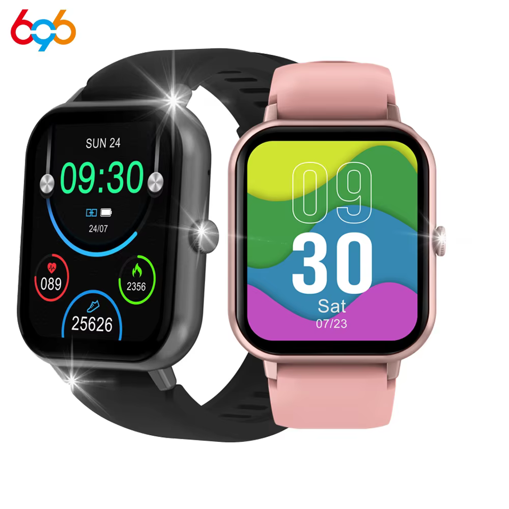 Smartwatch Face - 男性と女性のための青い防水時計,24時間の健康モニター,100スポーツモード,音楽制御,女性と男性のためのスマートクロックzl54c,新しい2023