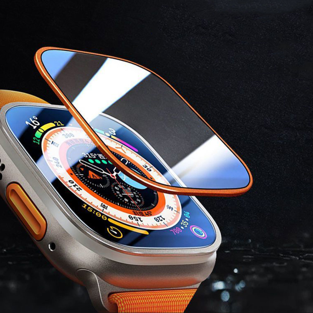 Smartwatch Straps & Accessories - 強化ガラスフィルム Apple Watch ウルトラ 49 ミリメートル