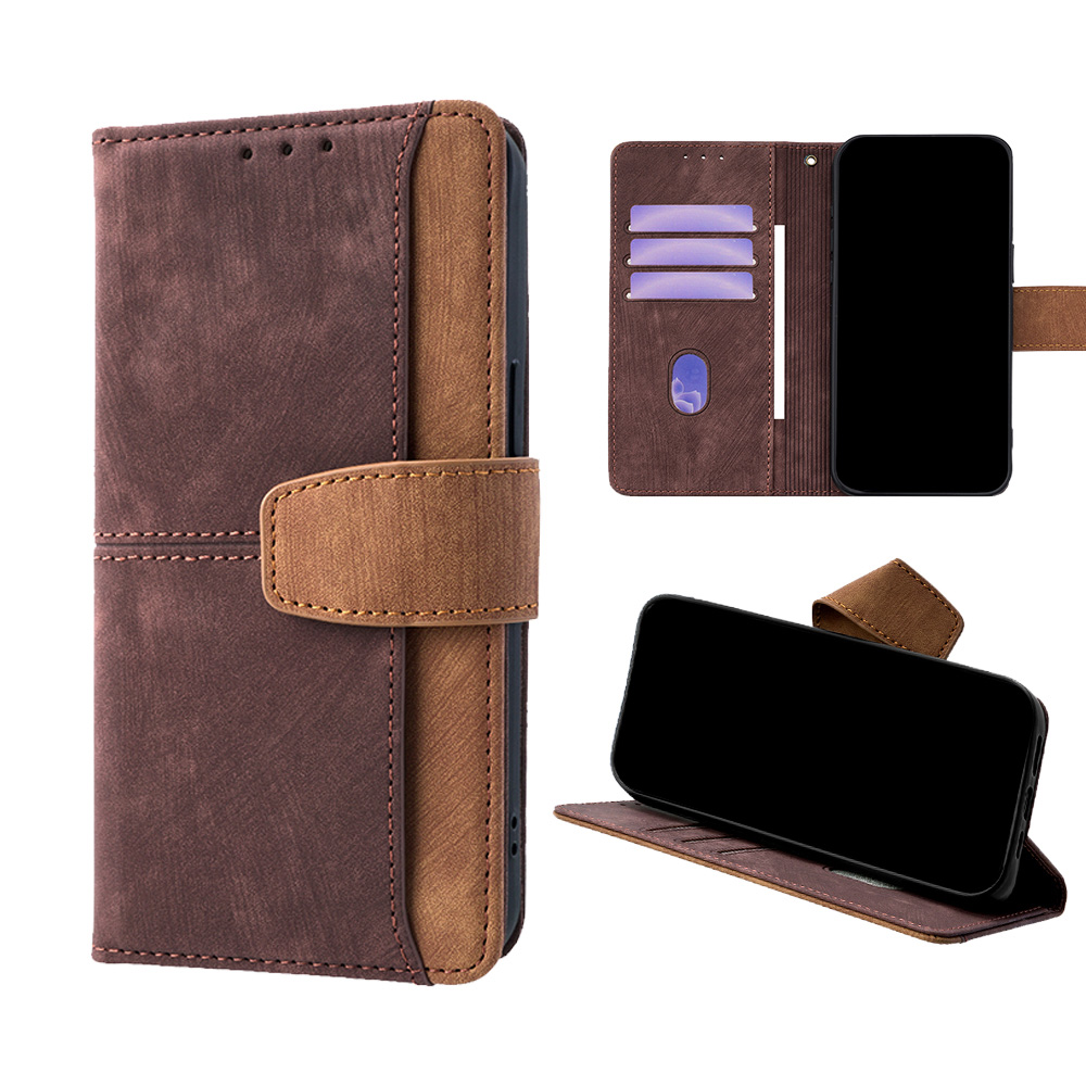 Realme Note 50 - 人気のメタルバックル付きレザーフリップ式携帯電話ケース Realme Narzo 70 70X 50A