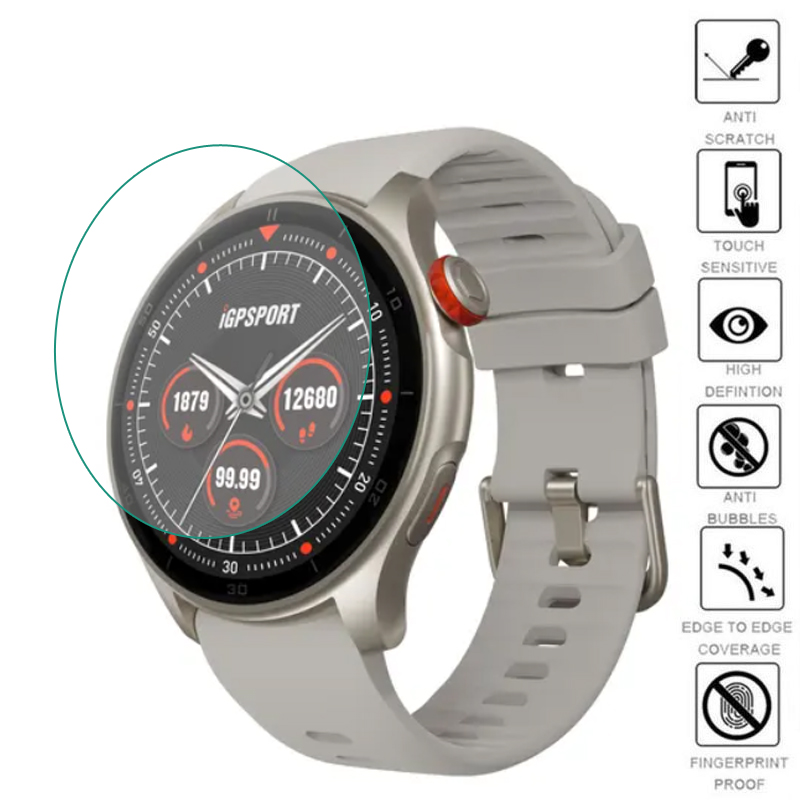 Smartwatch Icon - Tpu-コネクテッドウォッチ用のソフト保護フィルム,透明なスポーツブレスレットlw10,画面保護カバー,5個