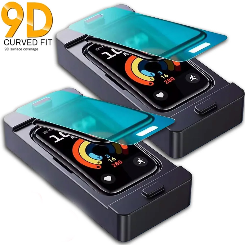 Watch Face Protector - Huawei Band 8/9/10 用フレキシブルスクリーンプロテクター HD クリア傷防止スマートウォッチフィルム