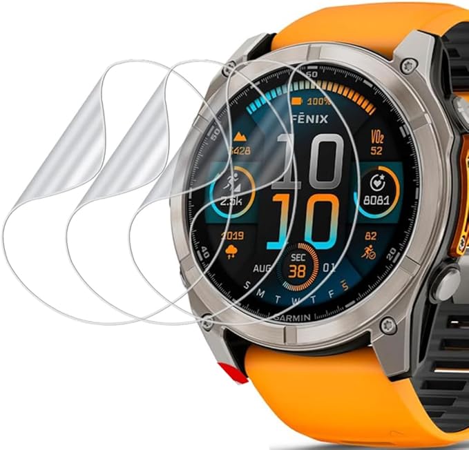 1-3 個のヒドロゲルフィルムガーミンフェニックス 8 51 - Watch Face Protector のレビューと価格