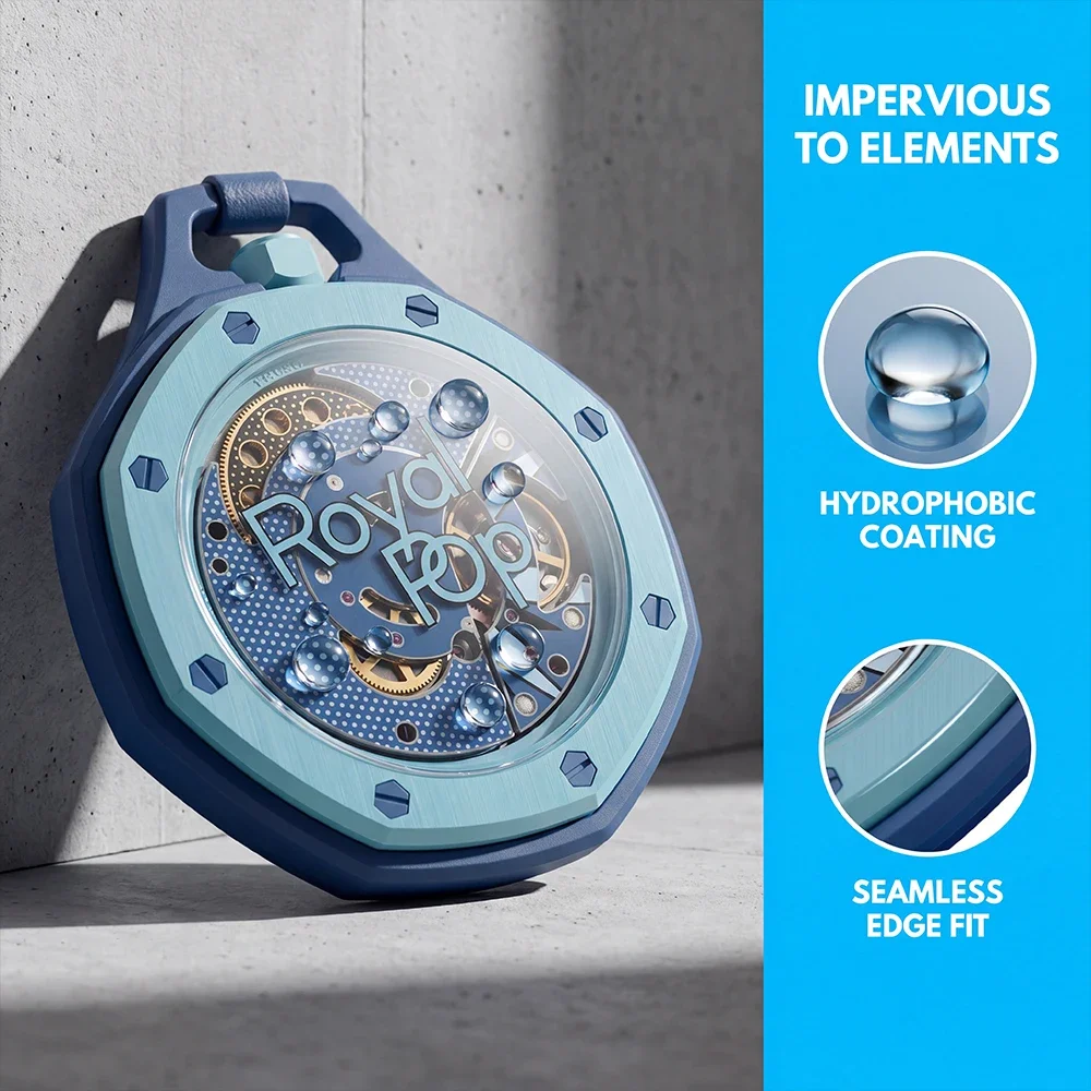 強化ガラススウォッチ X AP ロイヤルポップ懐中時計スクリ - Watch Face Protector のレビューと価格
