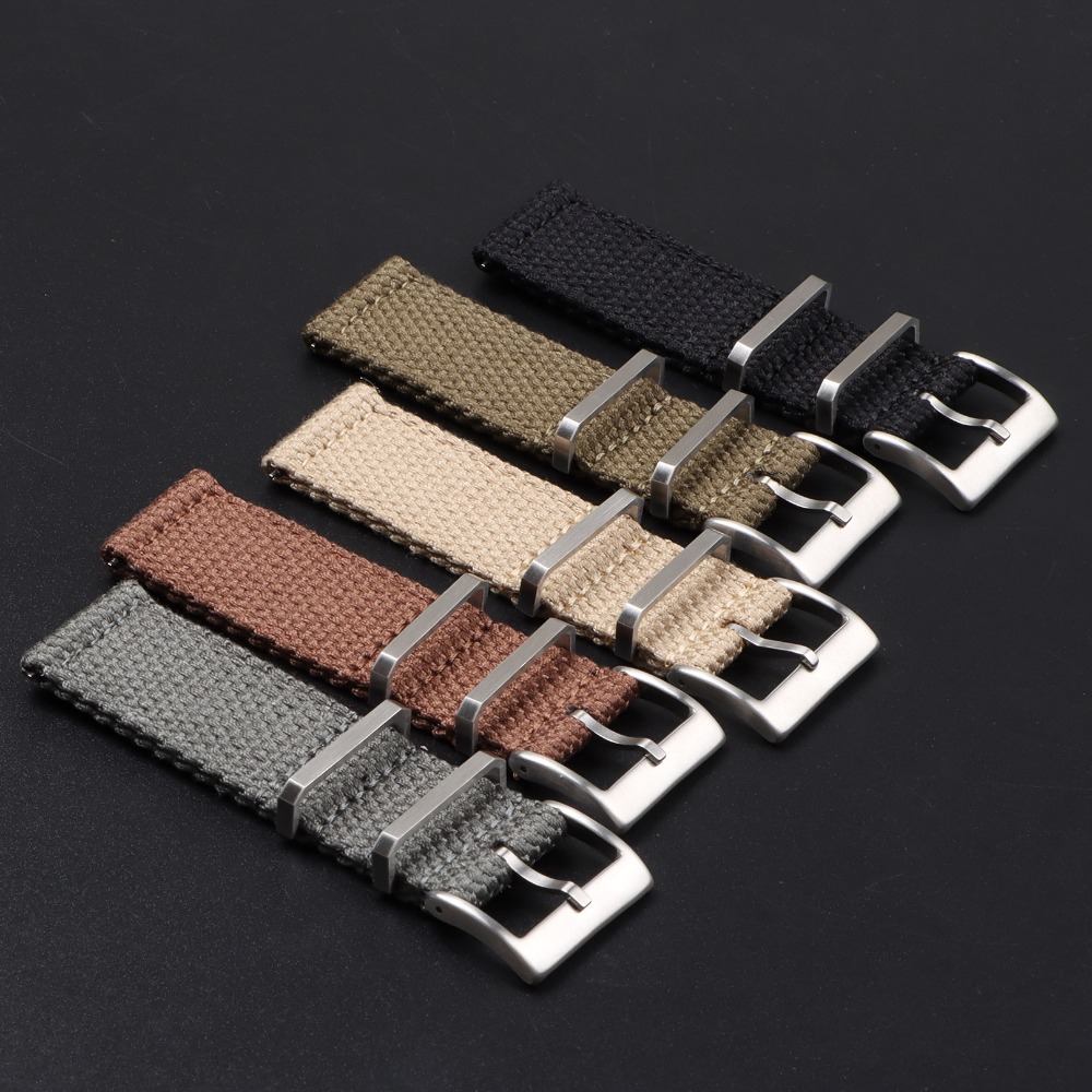 高品質ナイロン時計ストラップ 20 ミリメートル 22 ミリ - Nylon Nato Strap のレビューと価格