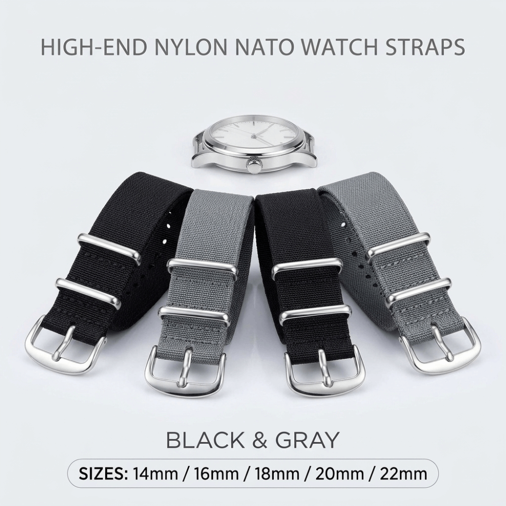 14/16/18/20/22 ミリメートル NATO 時計バ - Nylon Nato Strap のレビューと価格