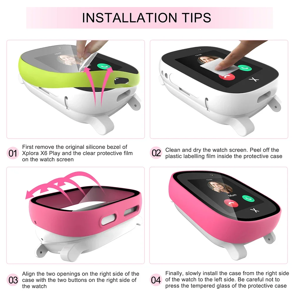 Xploar-子供のためのx6プレイスマートウォッチスクリー - Smartwatch Icon のレビューと価格