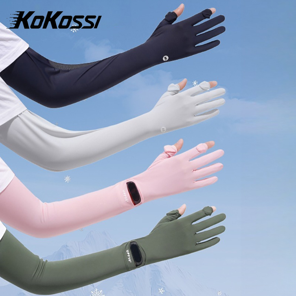 KoKossi 夏用女性用アームカバー 通気性のあるロングア - Watch Face Protector のレビューと価格