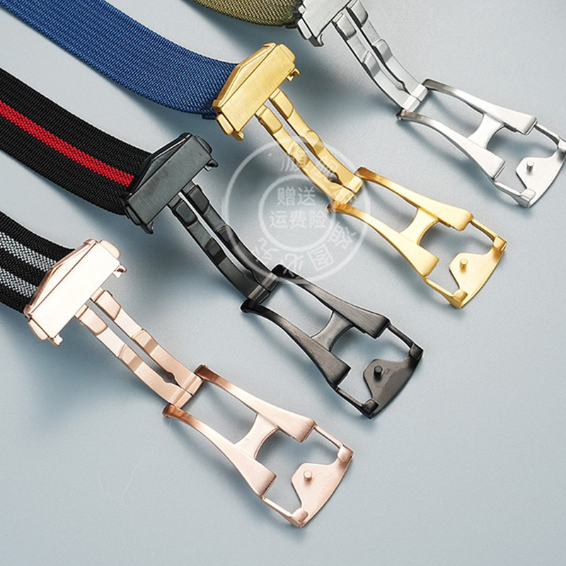 新しいデザイン統合キャンバス時計ストラップオメガハイマ 30 - Nylon Nato Strap のレビューと価格