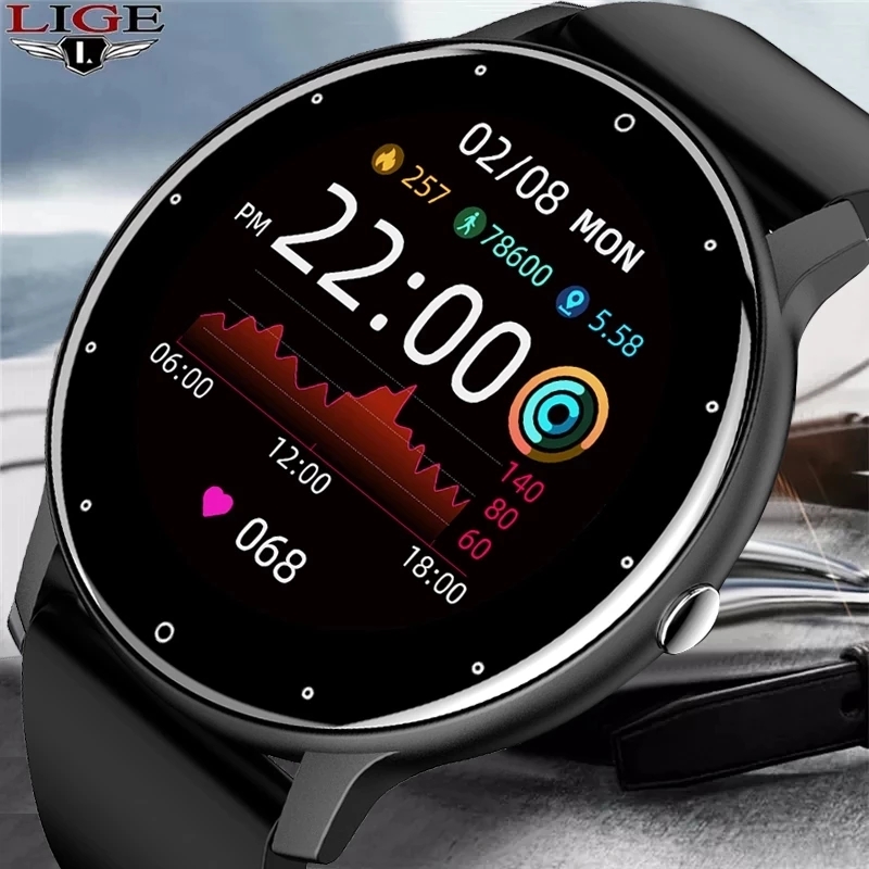LIGE 2026新型スマートウォッチ メンズ フルタッチス - Smartwatch Icon のレビューと価格