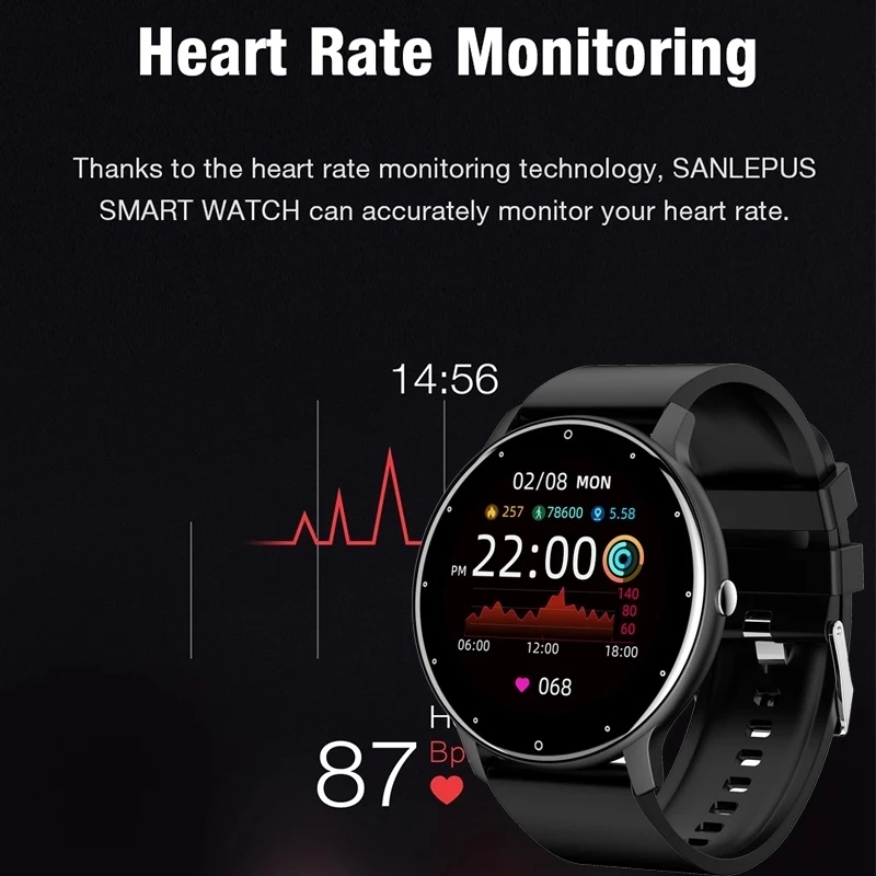 LIGE 2026新型スマートウォッチ メンズ フルタッチス - Smartwatch Icon のレビューと価格