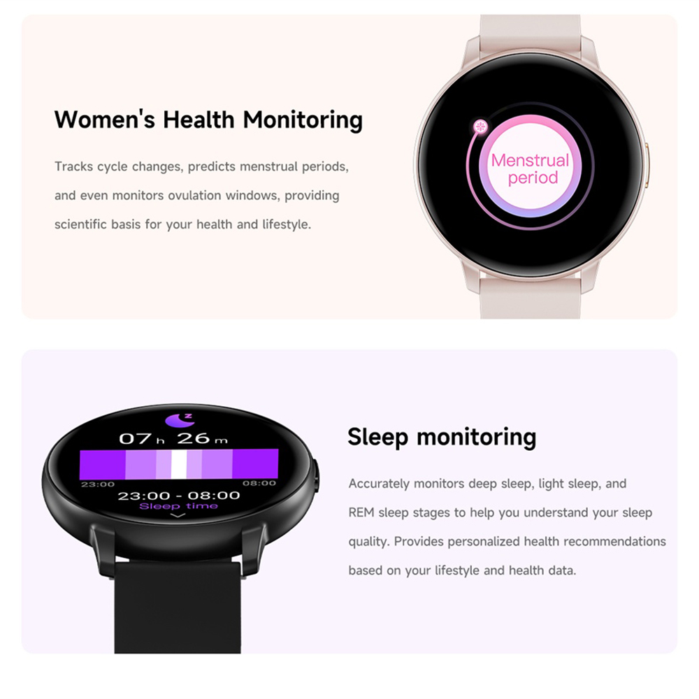 BT コールスマートウォッチ女性スポーツフィットネストラッカ - Smartwatch Custom のレビューと価格