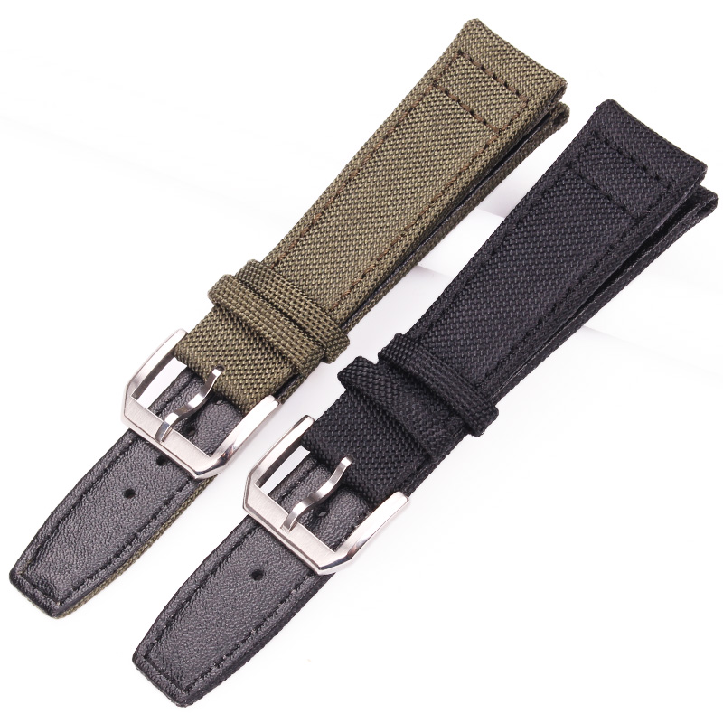 ユニセックスバックル付き本革時計バンド,ピンバックルストラッ - Nylon Nato Strap のレビューと価格