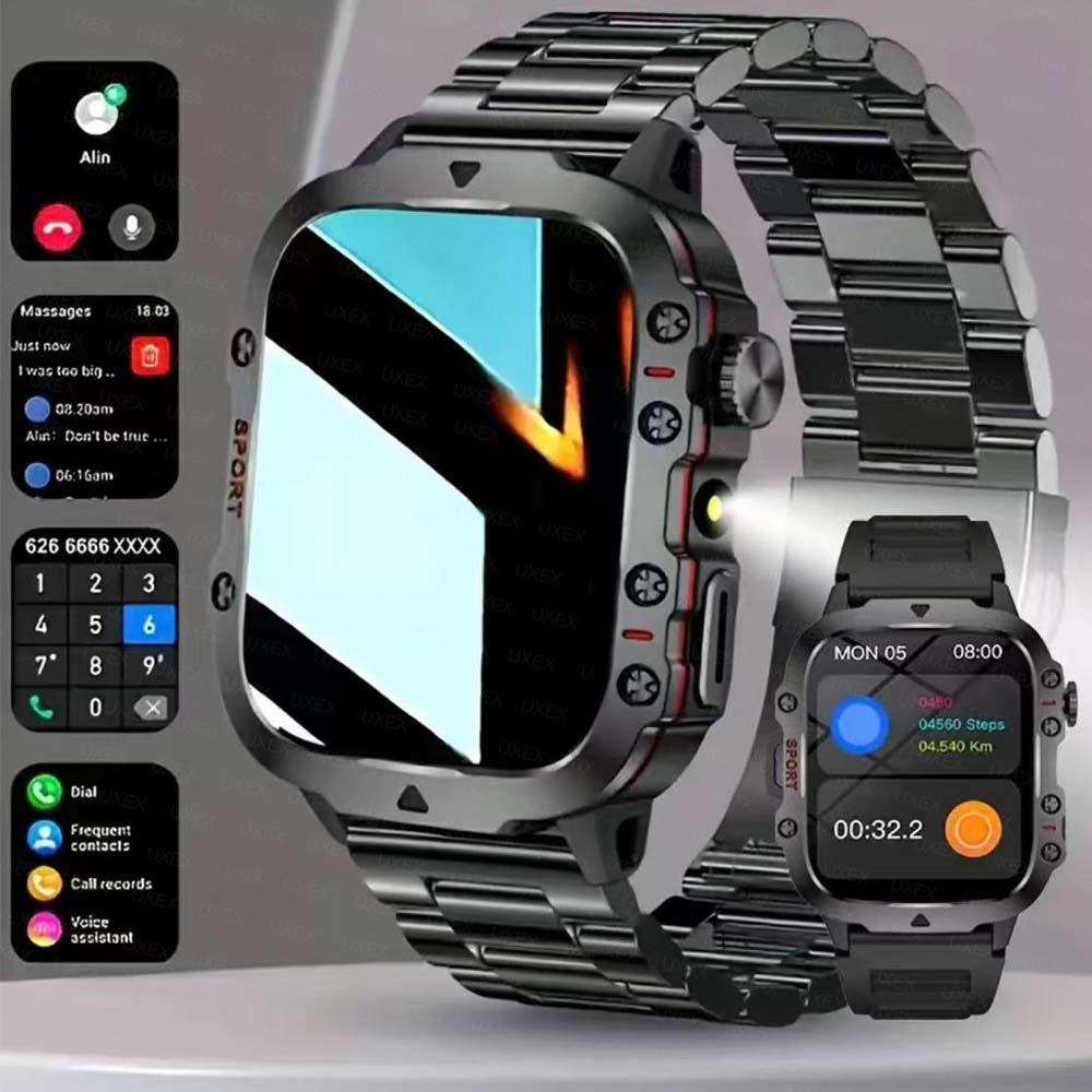 2026年新型スマートウォッチ LEDライト ワイヤレス通話 - Smartwatch Custom のレビューと価格
