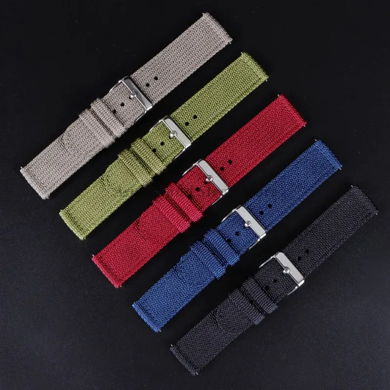 男性と女性のためのナイロンストラップ,キャンバス,ユニバーサ - Nylon Nato Strap のレビューと価格