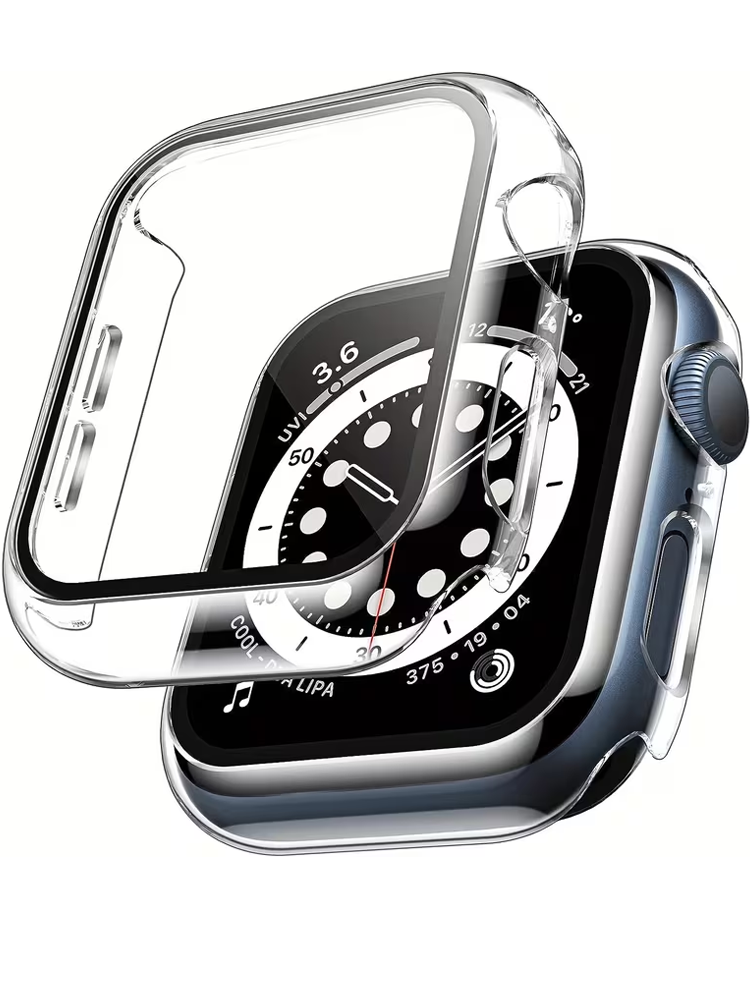 2 個の強化ガラスケース Apple Watch シリーズ  - Smartwatch Case のレビューと価格