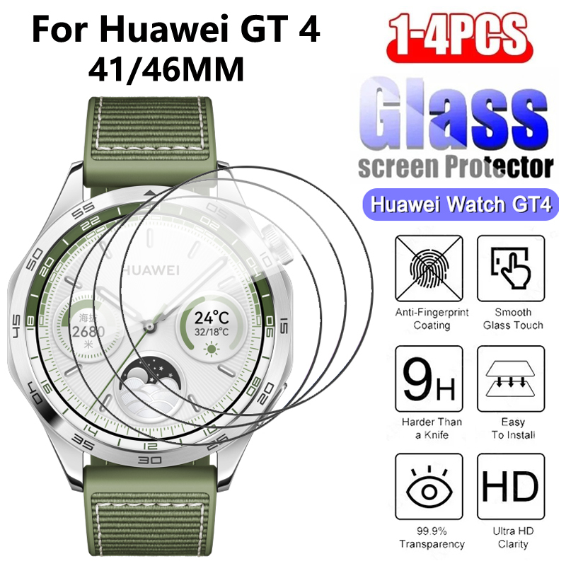 HD 強化ガラスフィルム Huawei 社時計 GT 4 4 - Watch Face Protector のレビューと価格