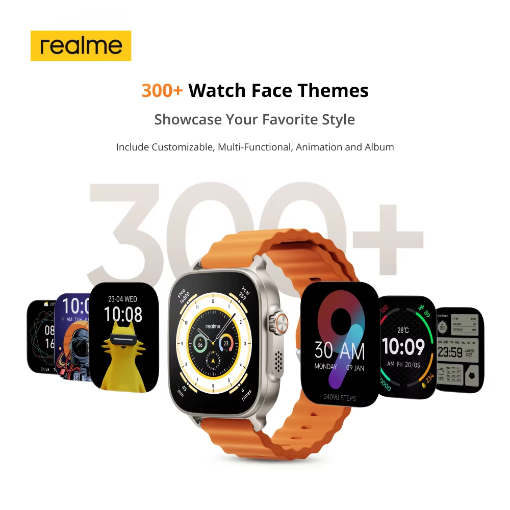 グローバル版 realme watch 5 1.97インチ  - Smartwatch Face のレビューと価格