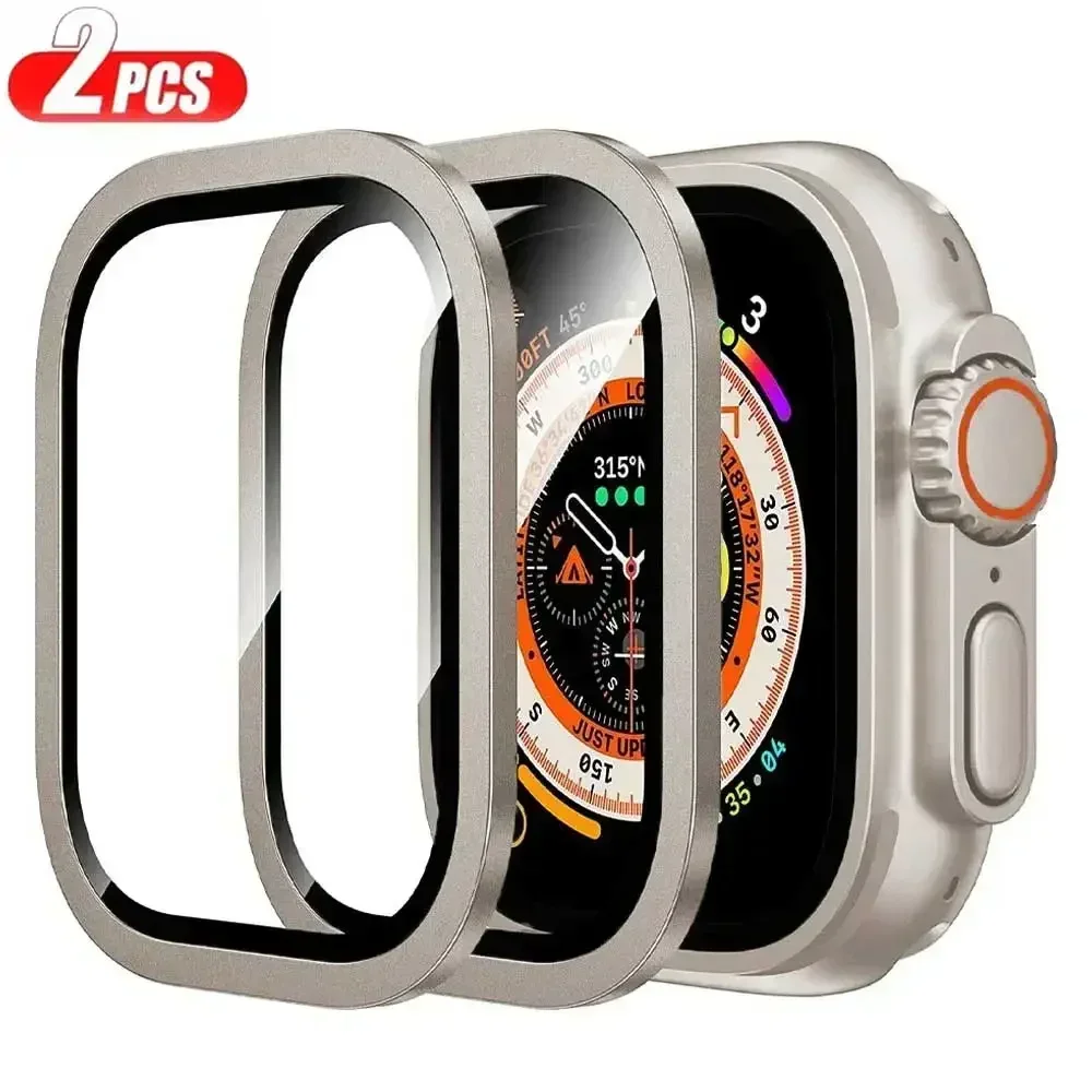 アルミニウム合金ケース + 強化ガラス Apple Watc - Smartwatch Case のレビューと価格