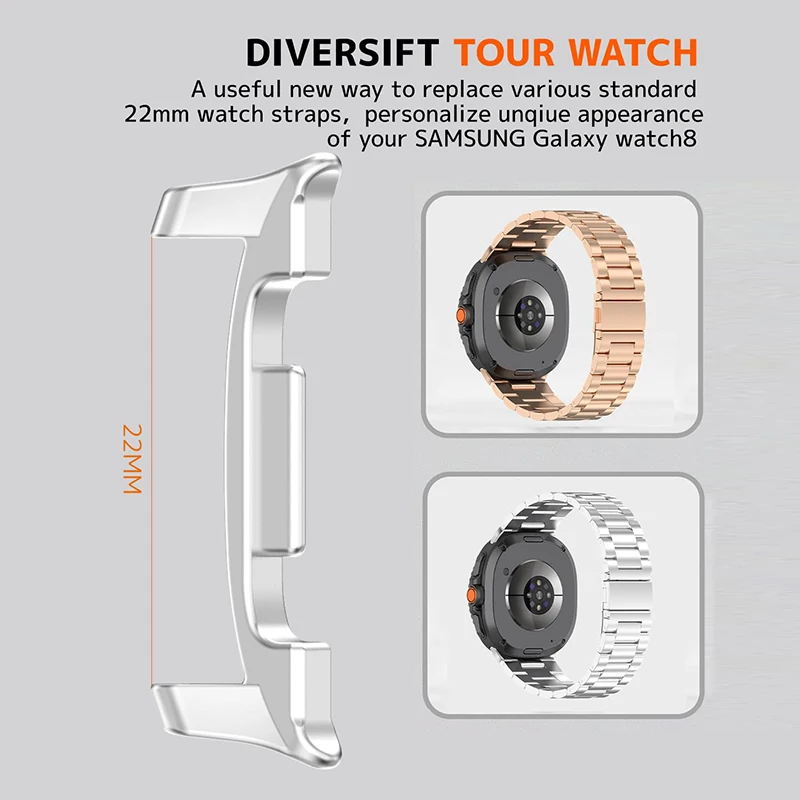 22 ミリメートル時計バンドコネクタ samsung 時計  - Smartwatch Straps & Accessories のレビューと価格