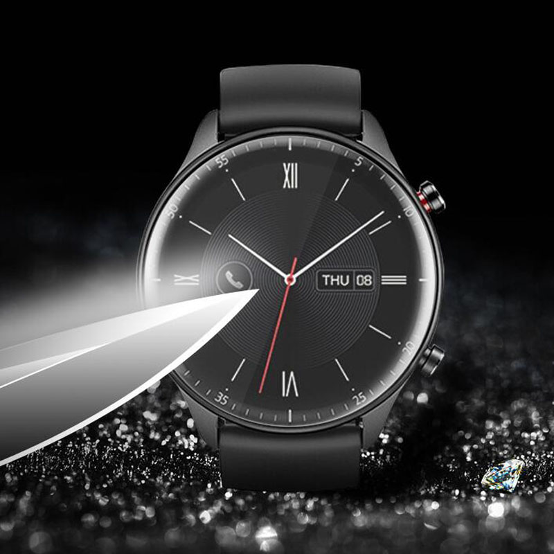 Tpu-コネクテッドウォッチ用のソフト保護フィルム,透明なス - Smartwatch Icon のレビューと価格
