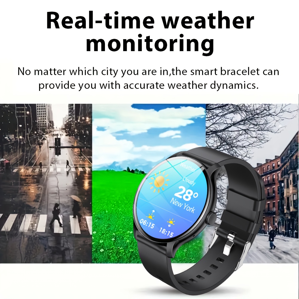 LAXASFIT アウトスポーツ スマートウォッチ Blue - Smartwatch Face のレビューと価格